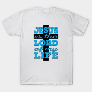 Jesus is Lord (blue and black) T-Shirt